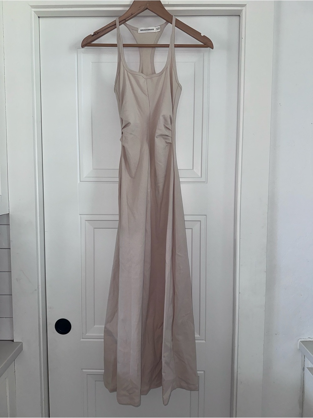Alma Midi Dress Bone - Picture 3 of 6